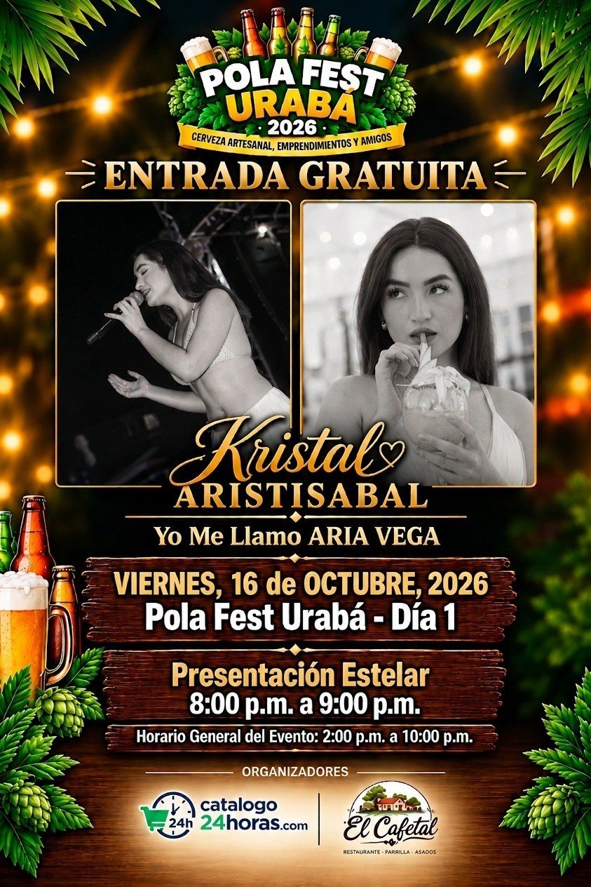 Presentación estelar: Kristal Aristisabal, Yo Me Llamo Aria Vega